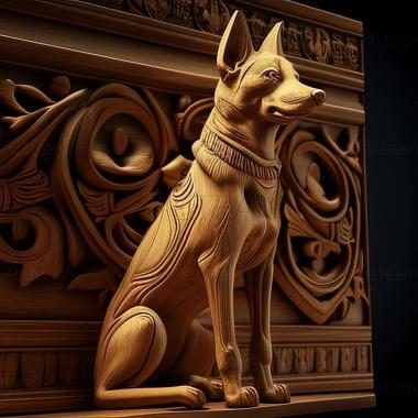 3D модель Тайська собака бангку (STL)